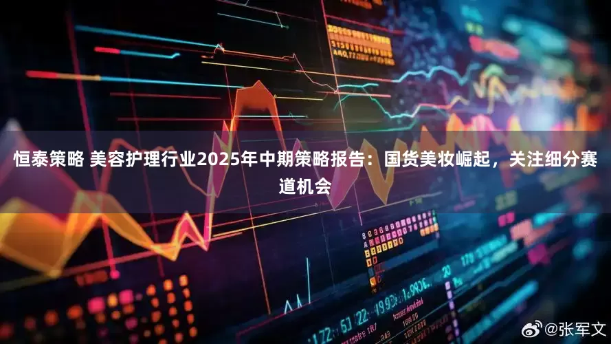 恒泰策略 美容护理行业2025年中期策略报告：国货美妆崛起，关注细分赛道机会